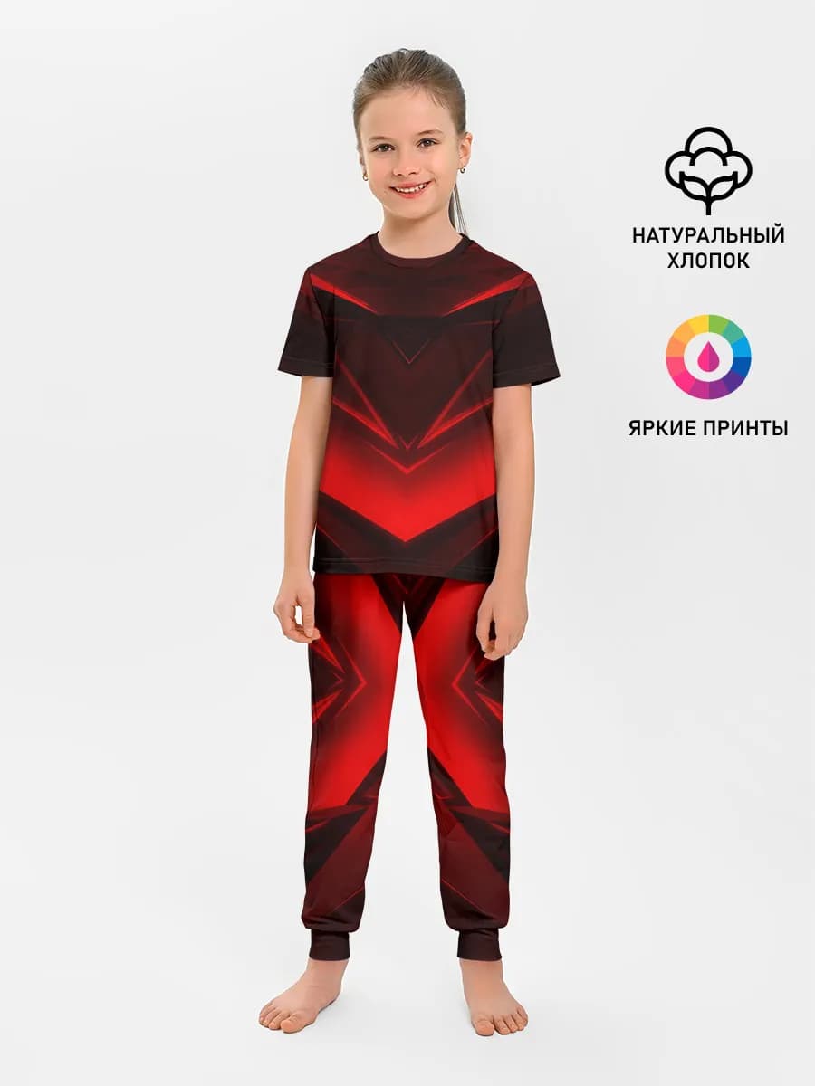 Детская пижама с брюками