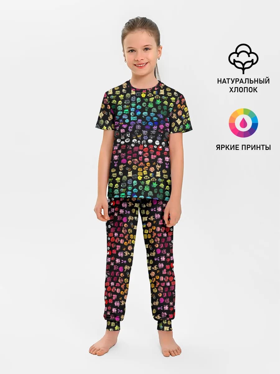Детская пижама с брюками