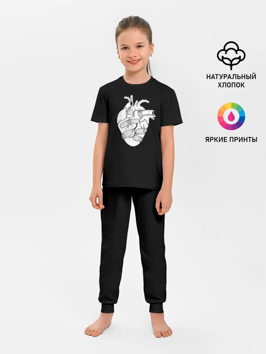 Детская пижама с брюками