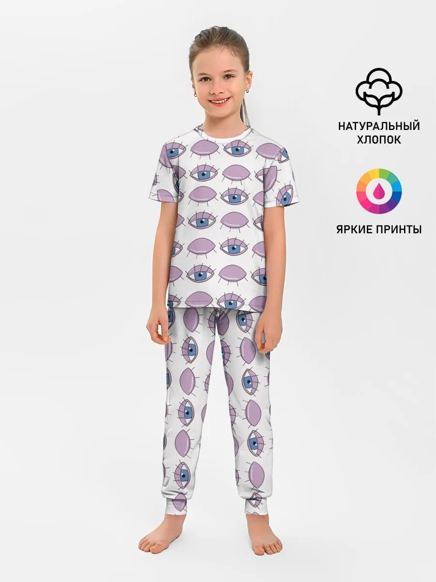 Детская пижама с брюками