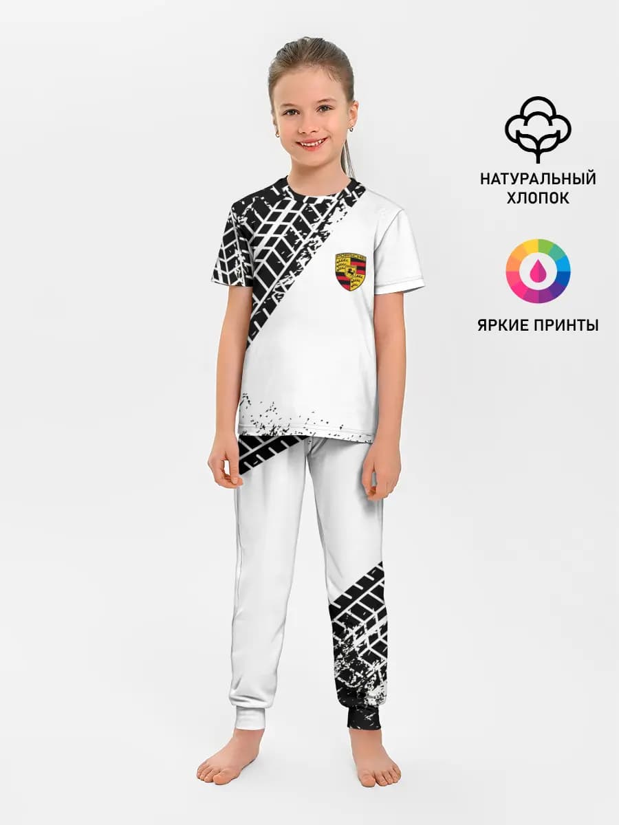 Детская пижама с брюками