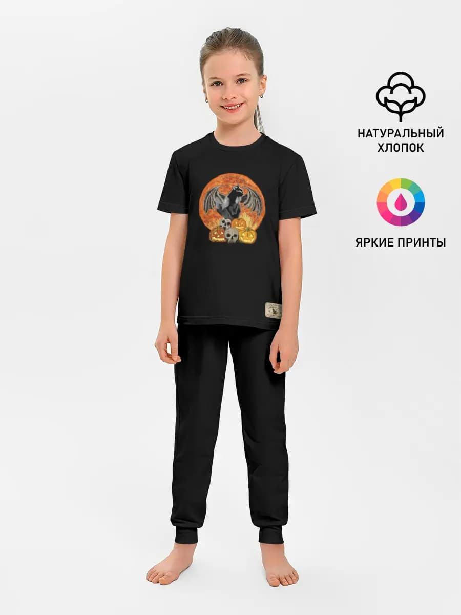 Детская пижама с брюками