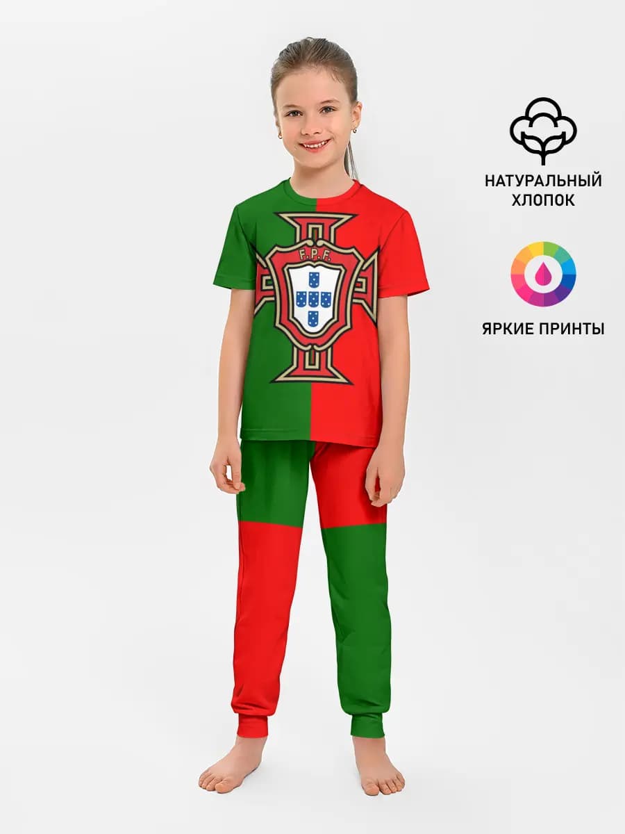 Детская пижама с брюками
