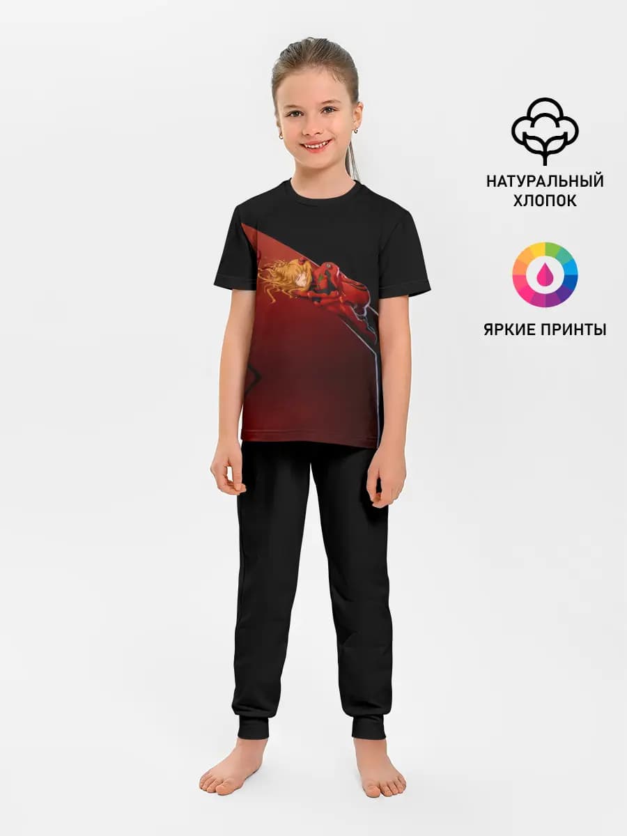 Детская пижама с брюками