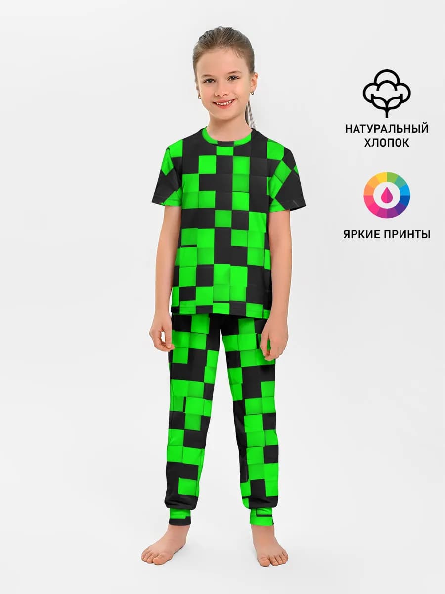 Детская пижама с брюками