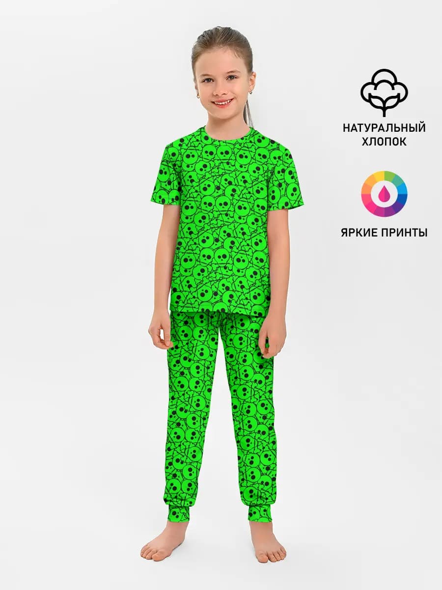Детская пижама с брюками
