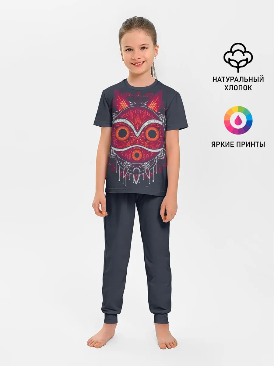 Детская пижама с брюками