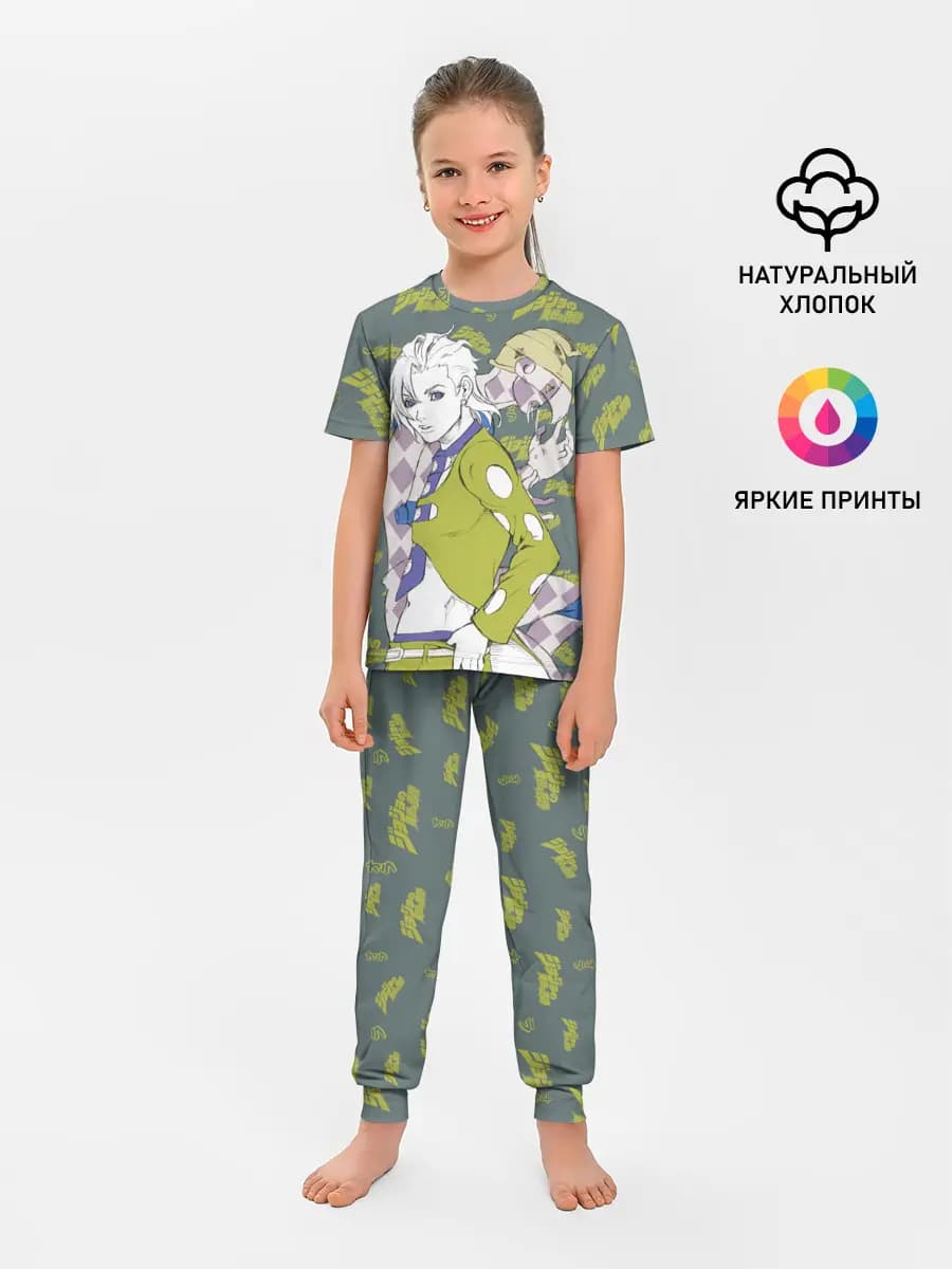 Детская пижама с брюками
