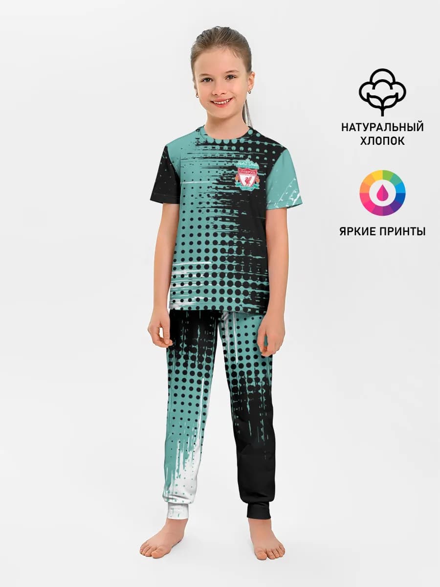 Детская пижама с брюками