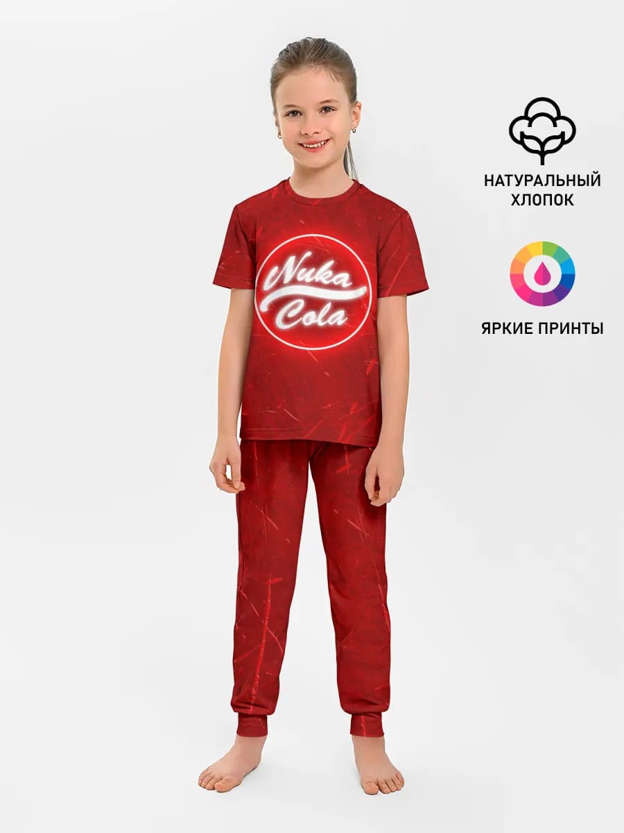 Детская пижама с брюками