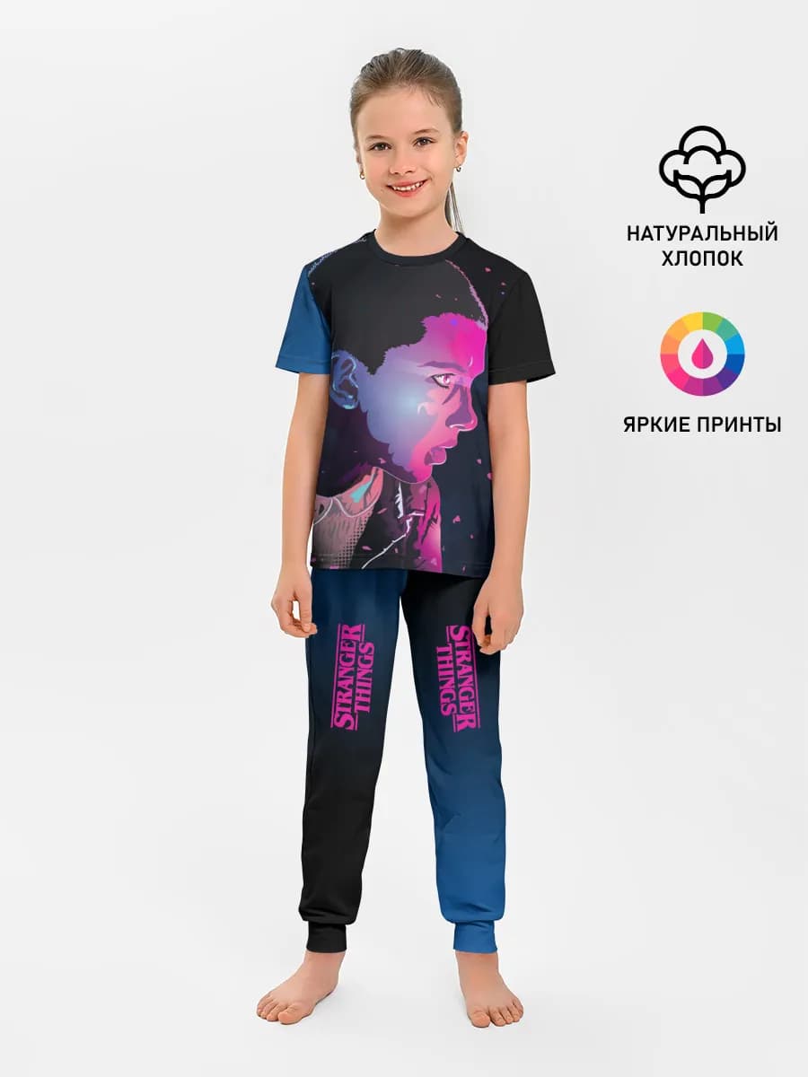 Детская пижама с брюками
