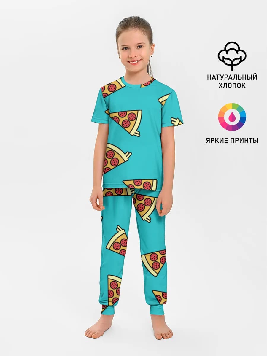 Детская пижама с брюками