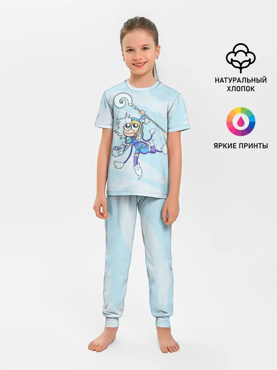 Детская пижама с брюками