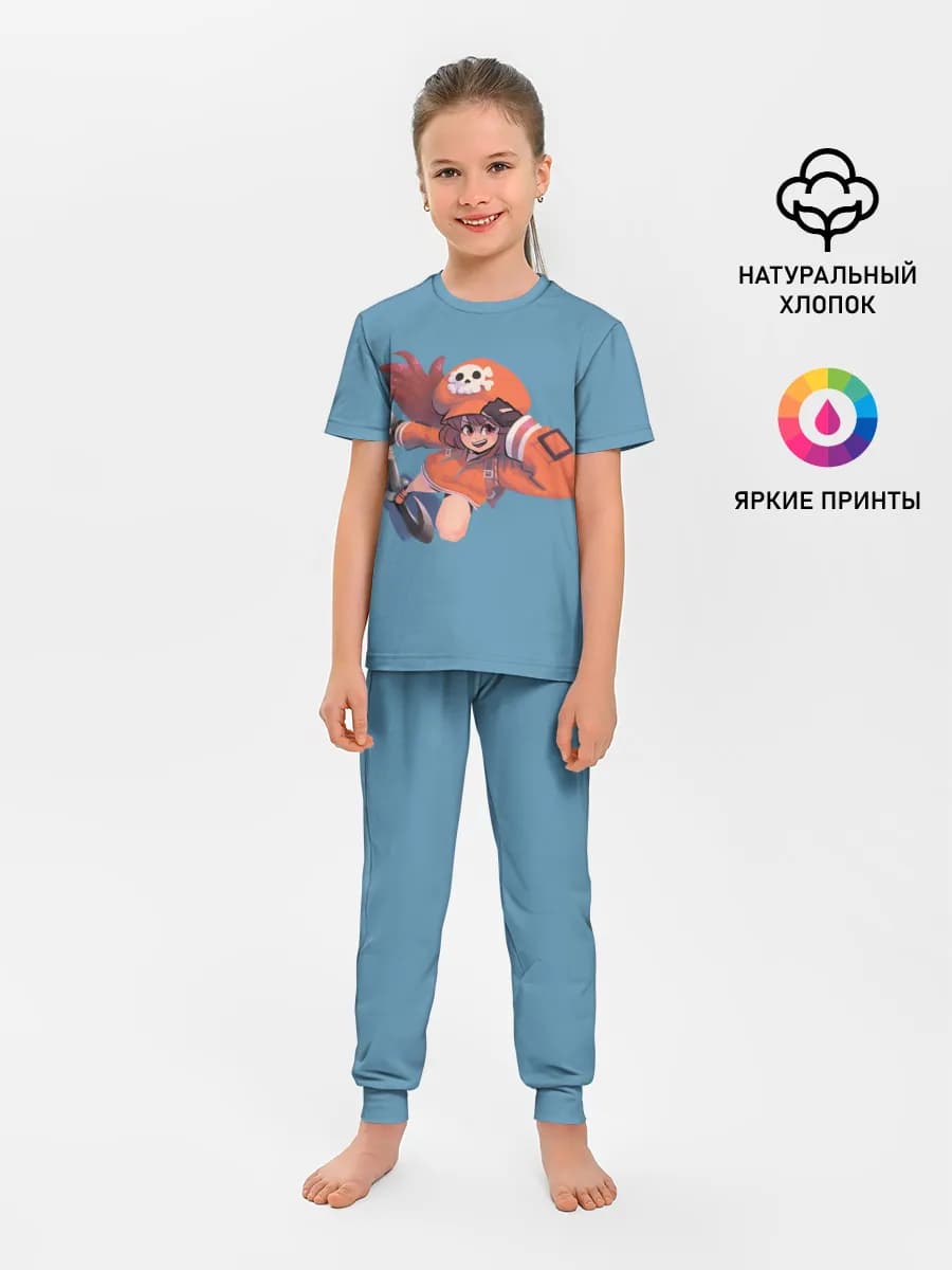 Детская пижама с брюками