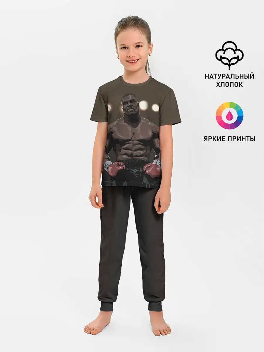 Детская пижама с брюками