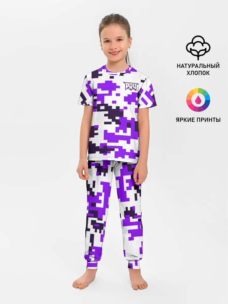 Детская пижама с брюками