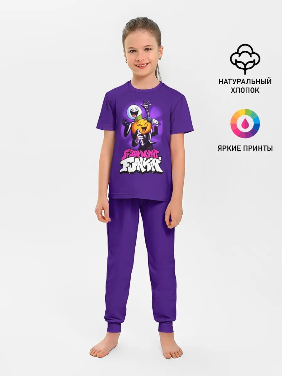 Детская пижама с брюками
