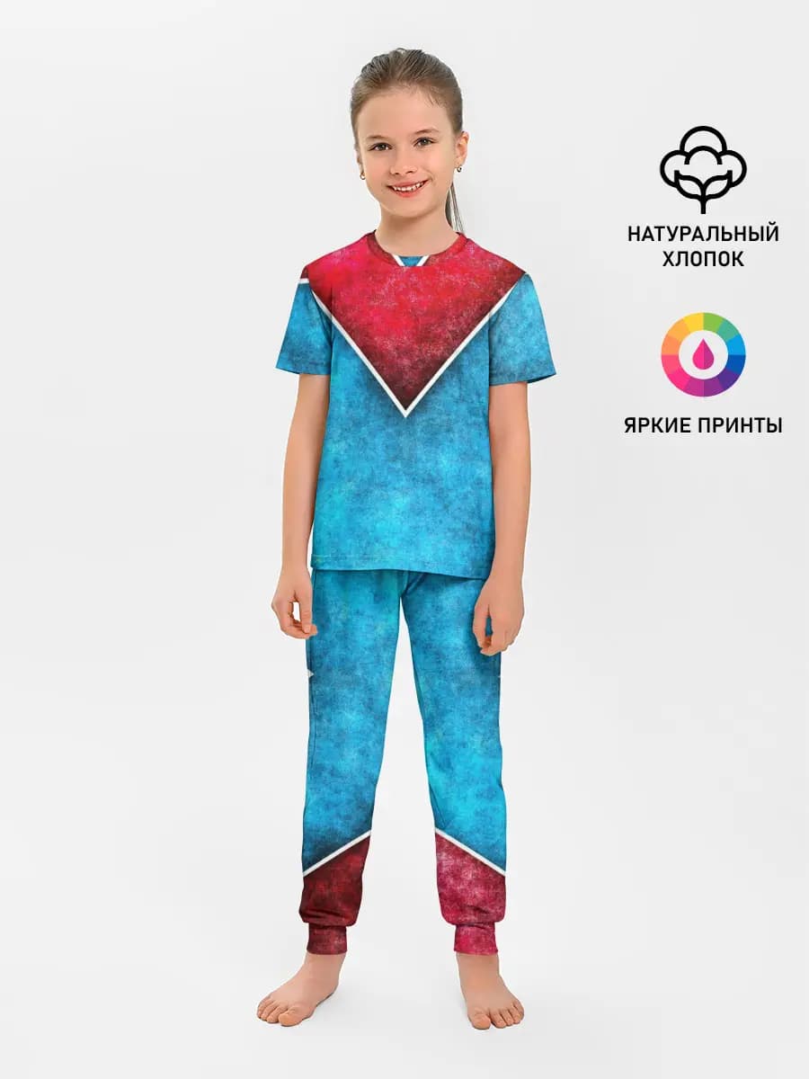 Детская пижама с брюками