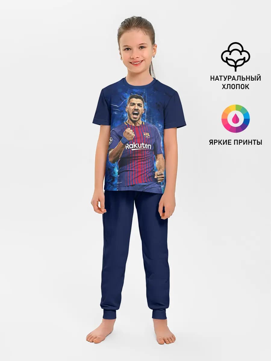Детская пижама с брюками