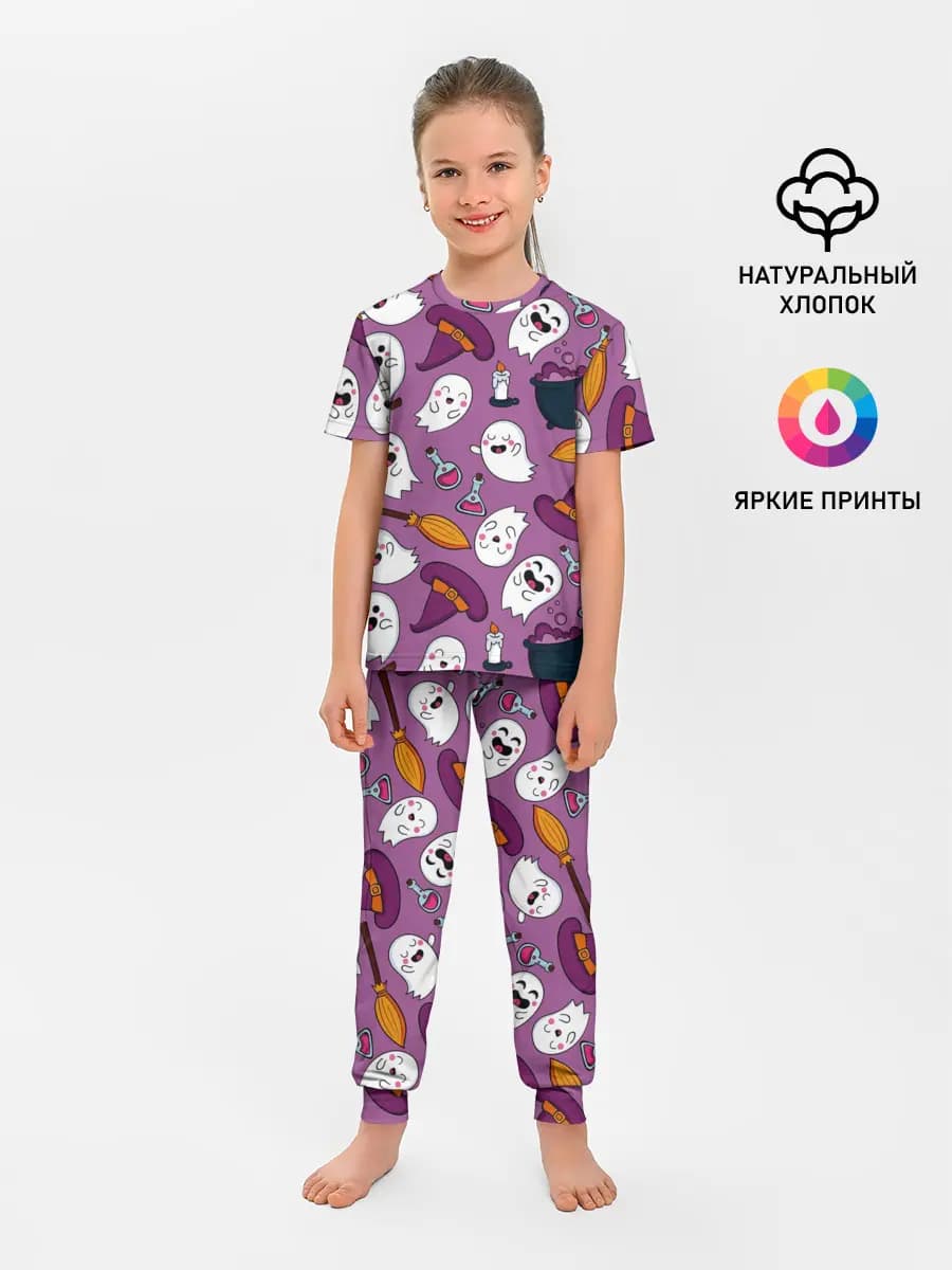 Детская пижама с брюками