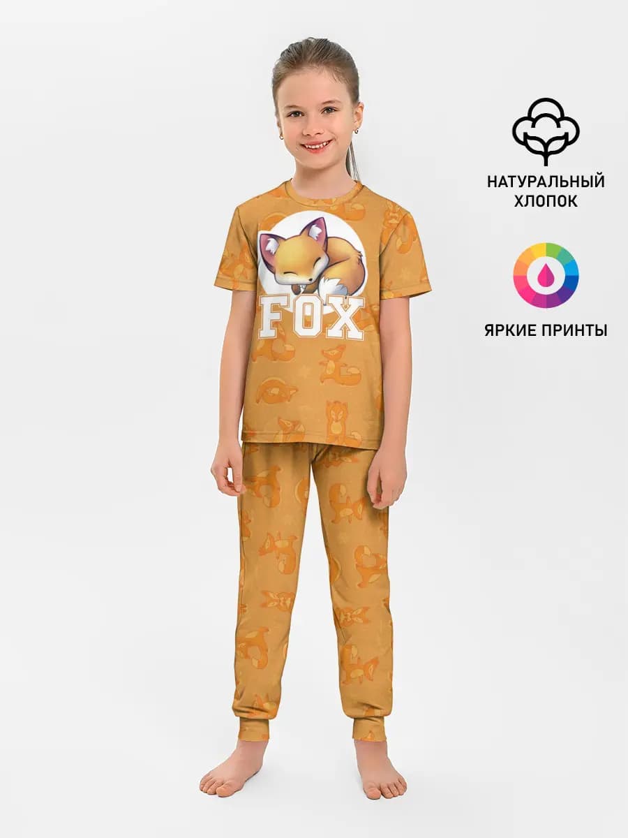 Детская пижама с брюками