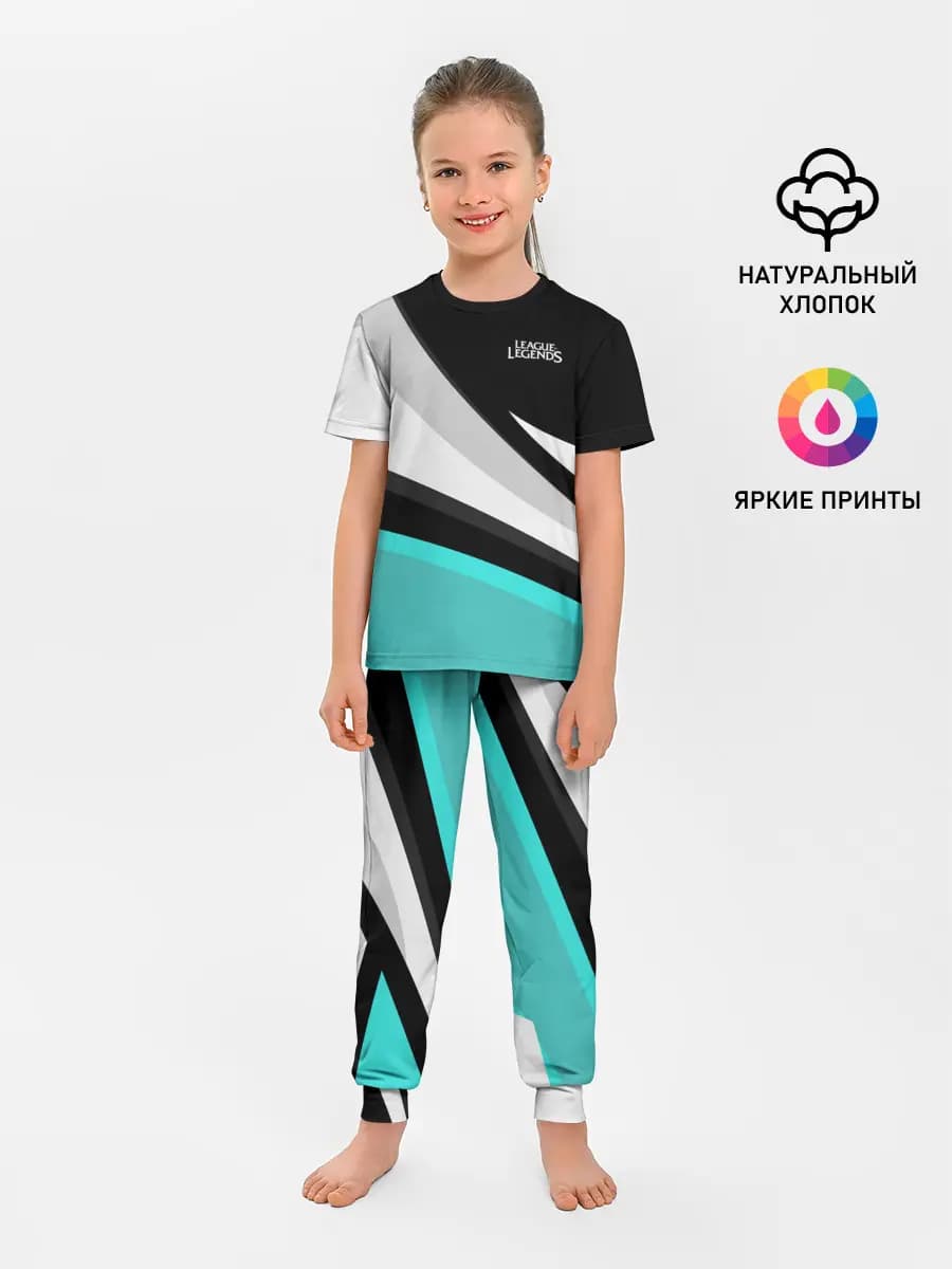 Детская пижама с брюками