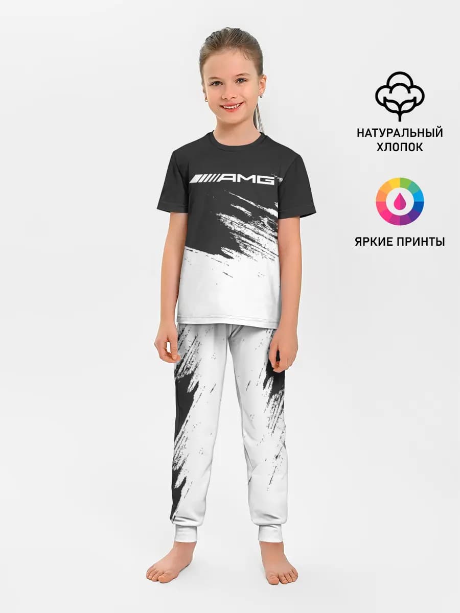 Детская пижама с брюками