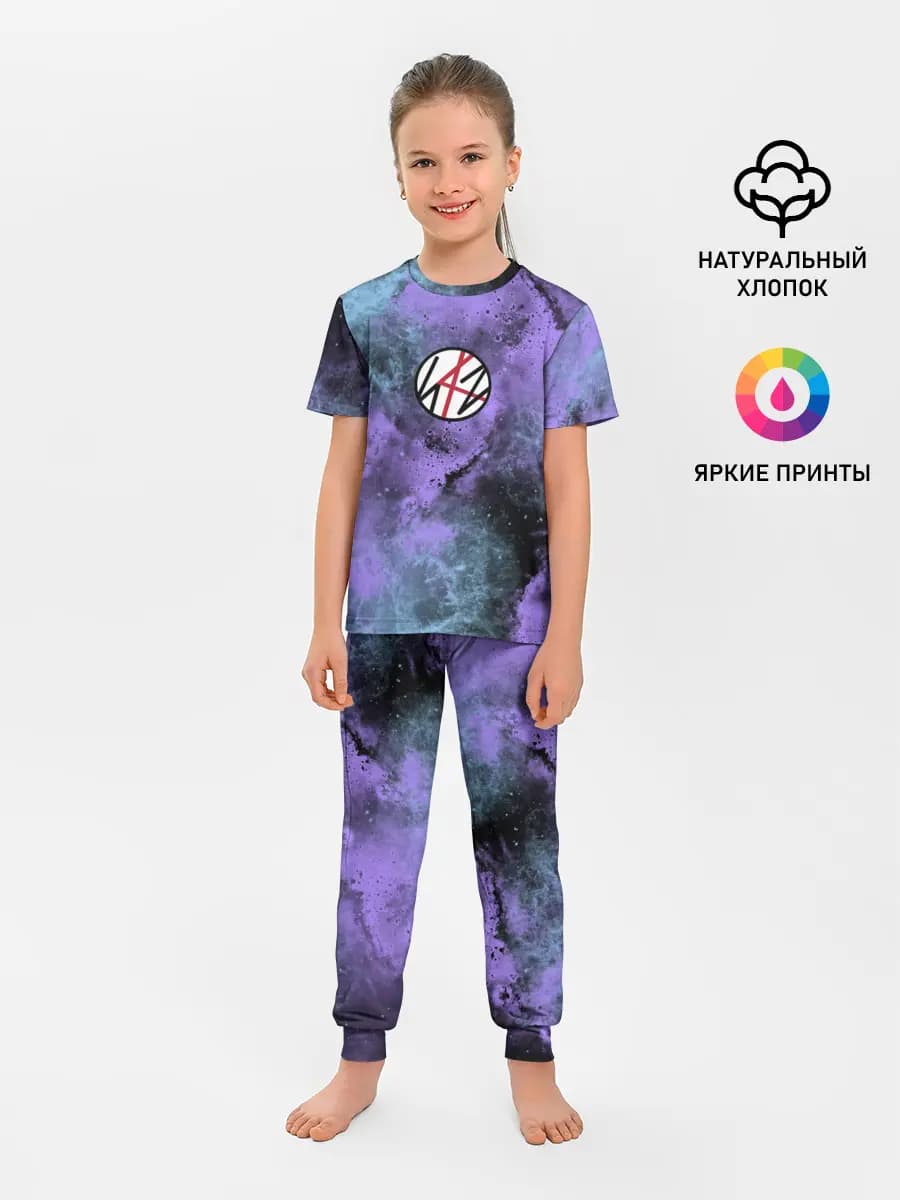 Детская пижама с брюками