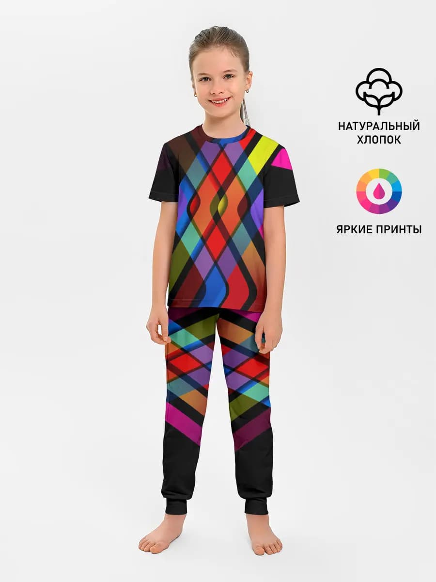 Детская пижама с брюками