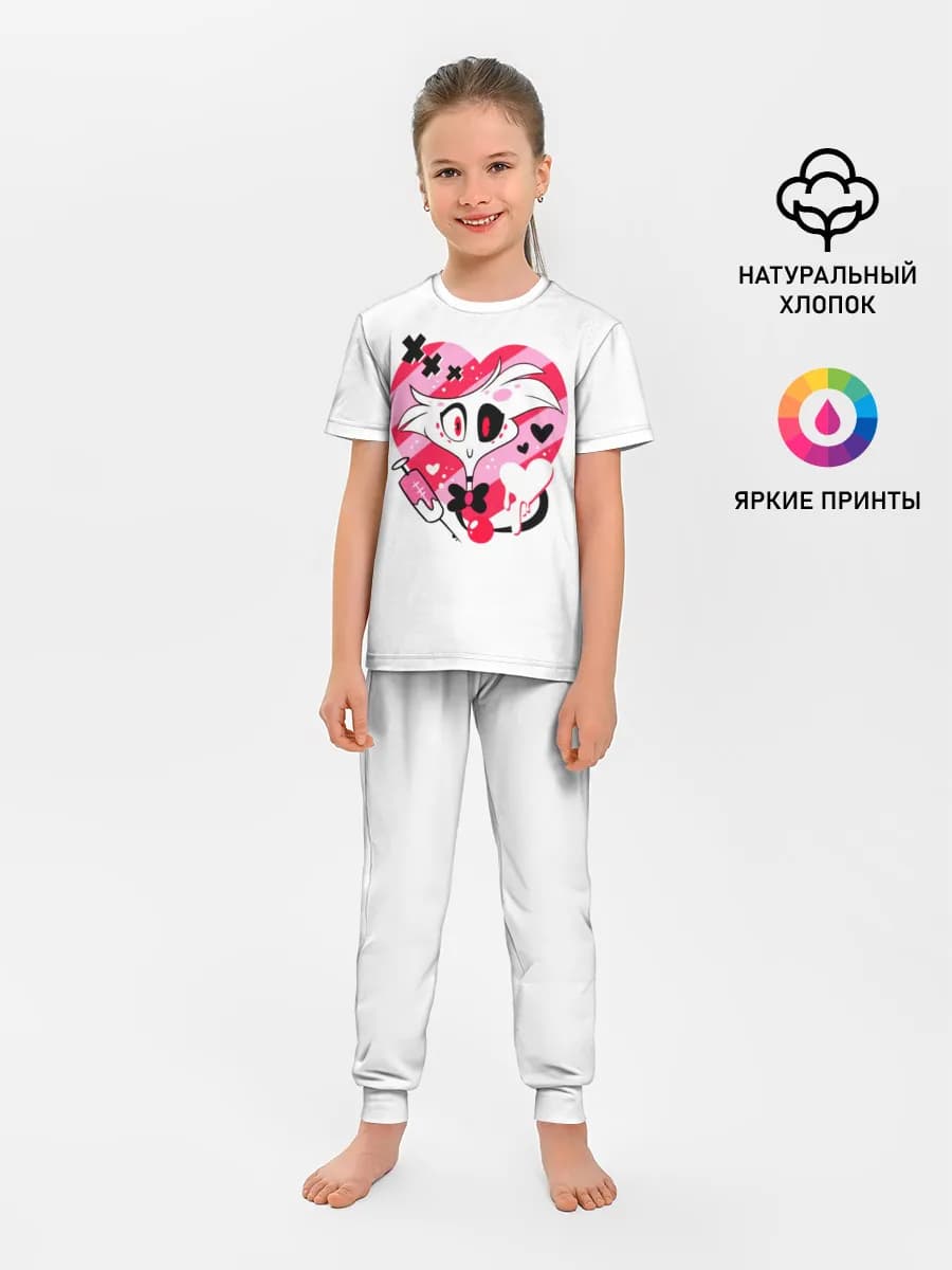 Детская пижама с брюками