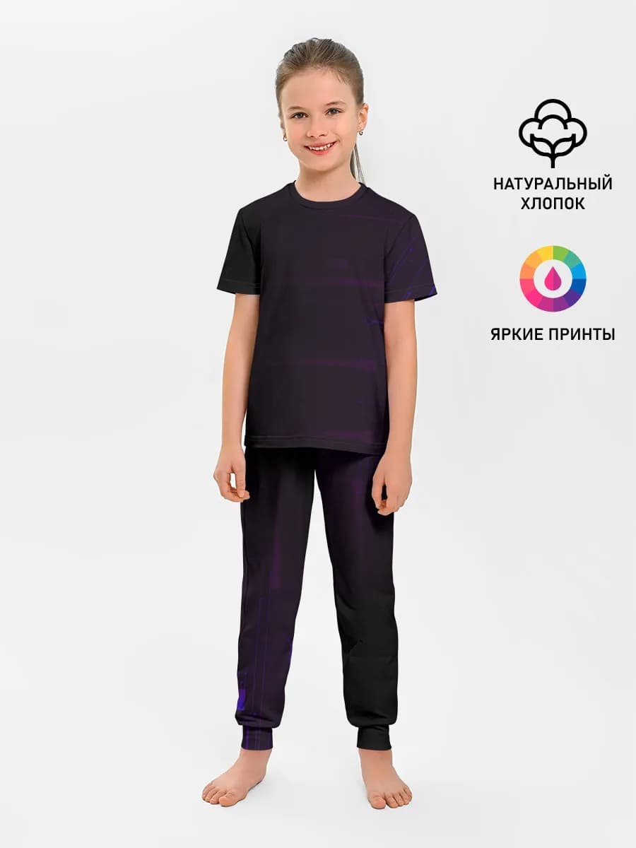 Детская пижама с брюками