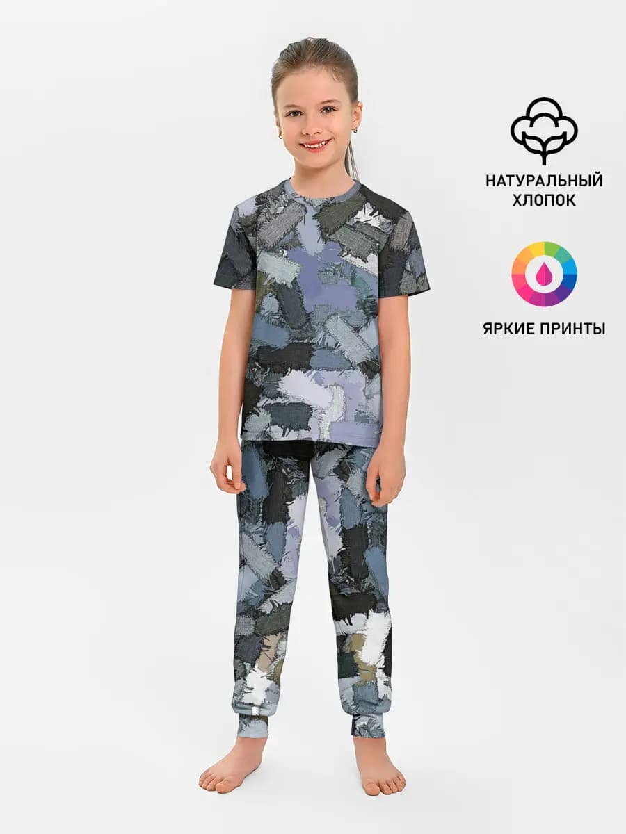Детская пижама с брюками