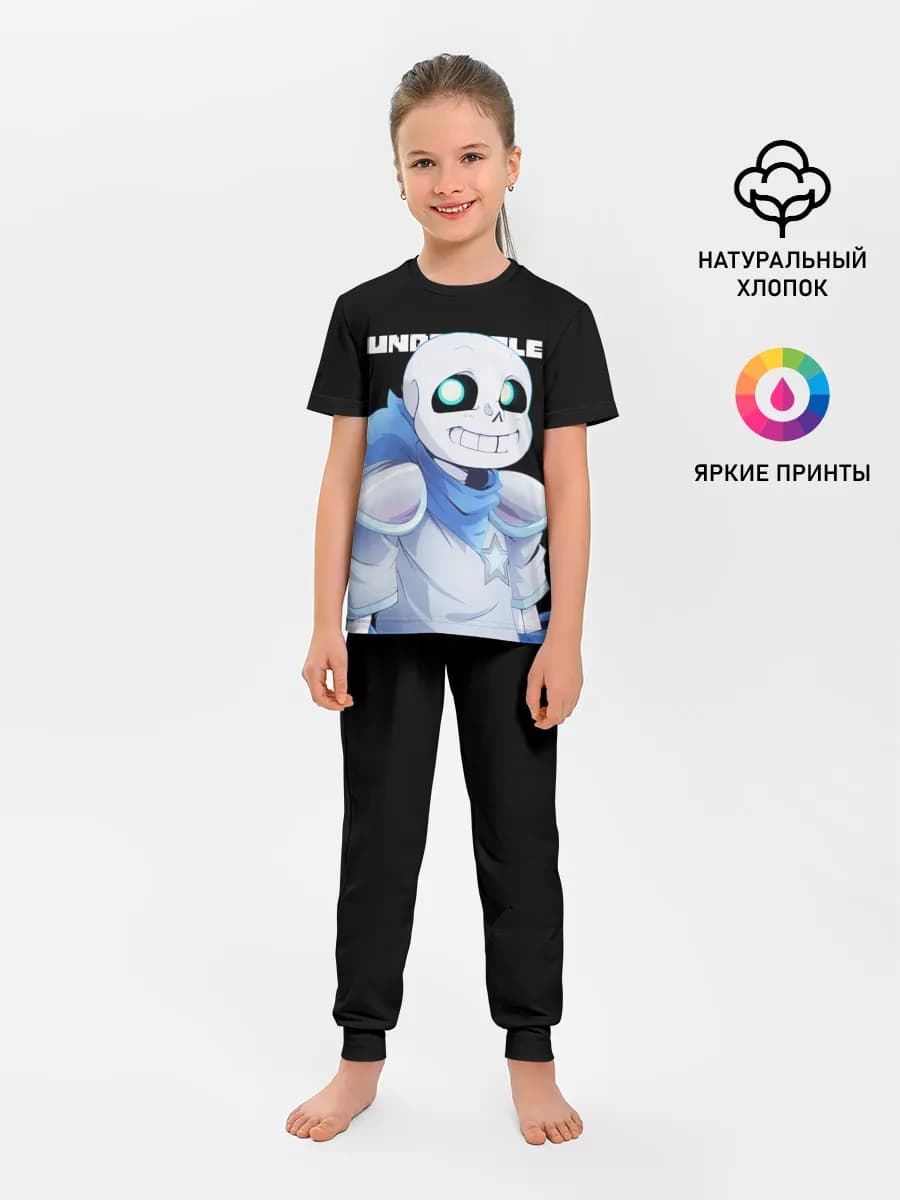 Детская пижама с брюками