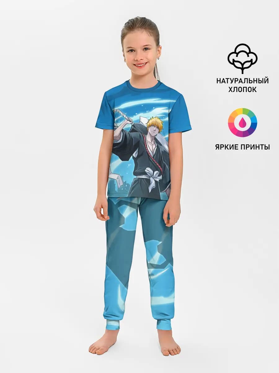Детская пижама с брюками