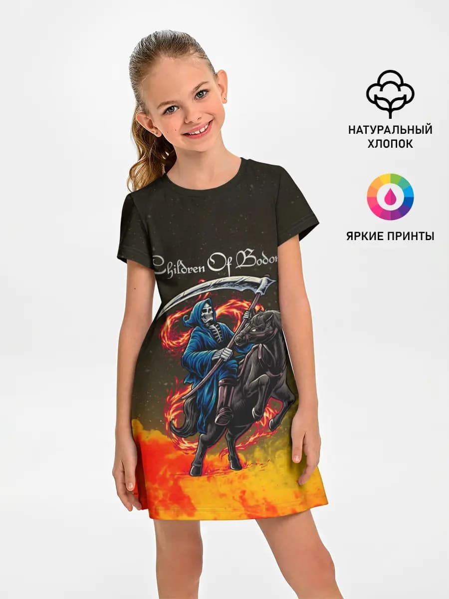 Children of Bodom | Skeleton on a horse