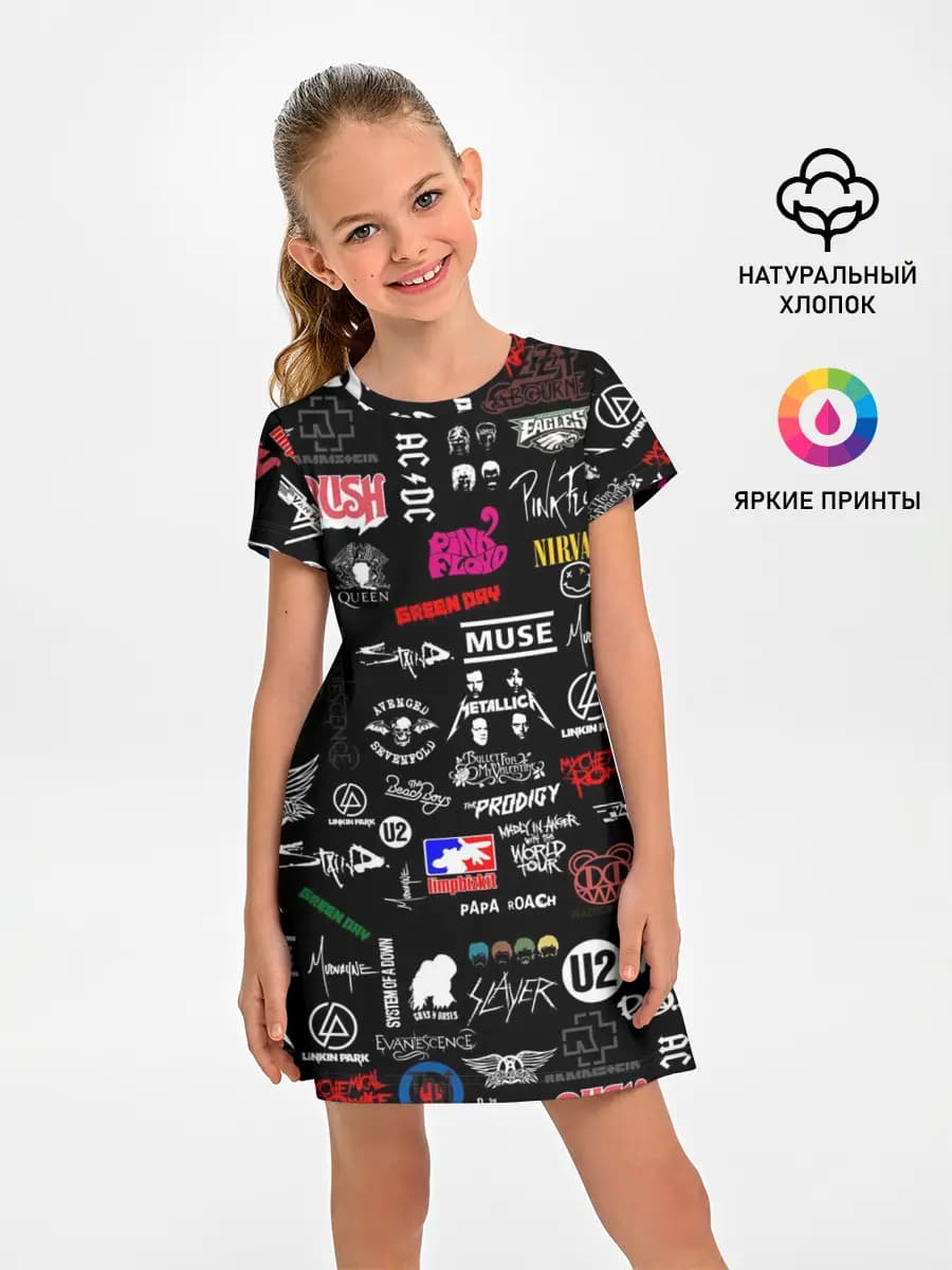 ЛОГОТИПЫ РОК ГРУПП | PATTERN