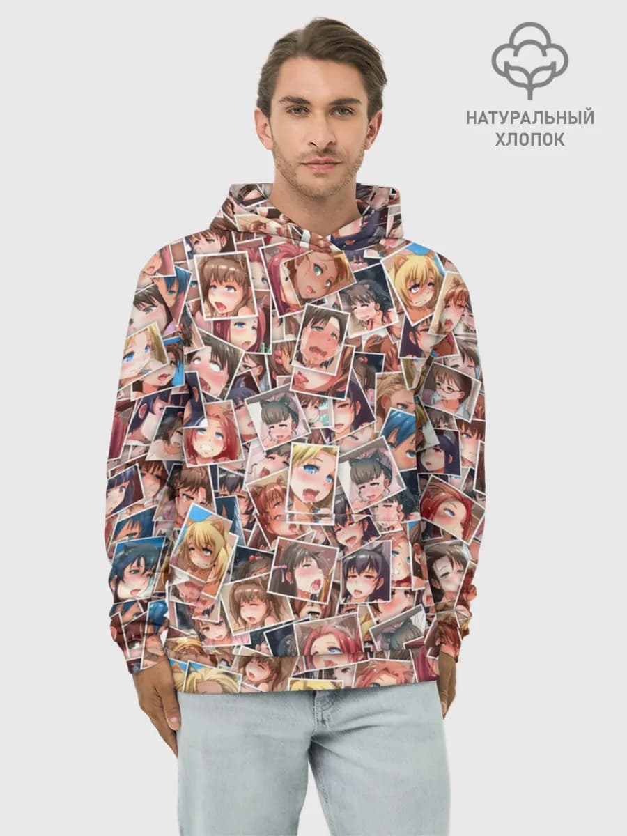 Худи мужской база хлопок