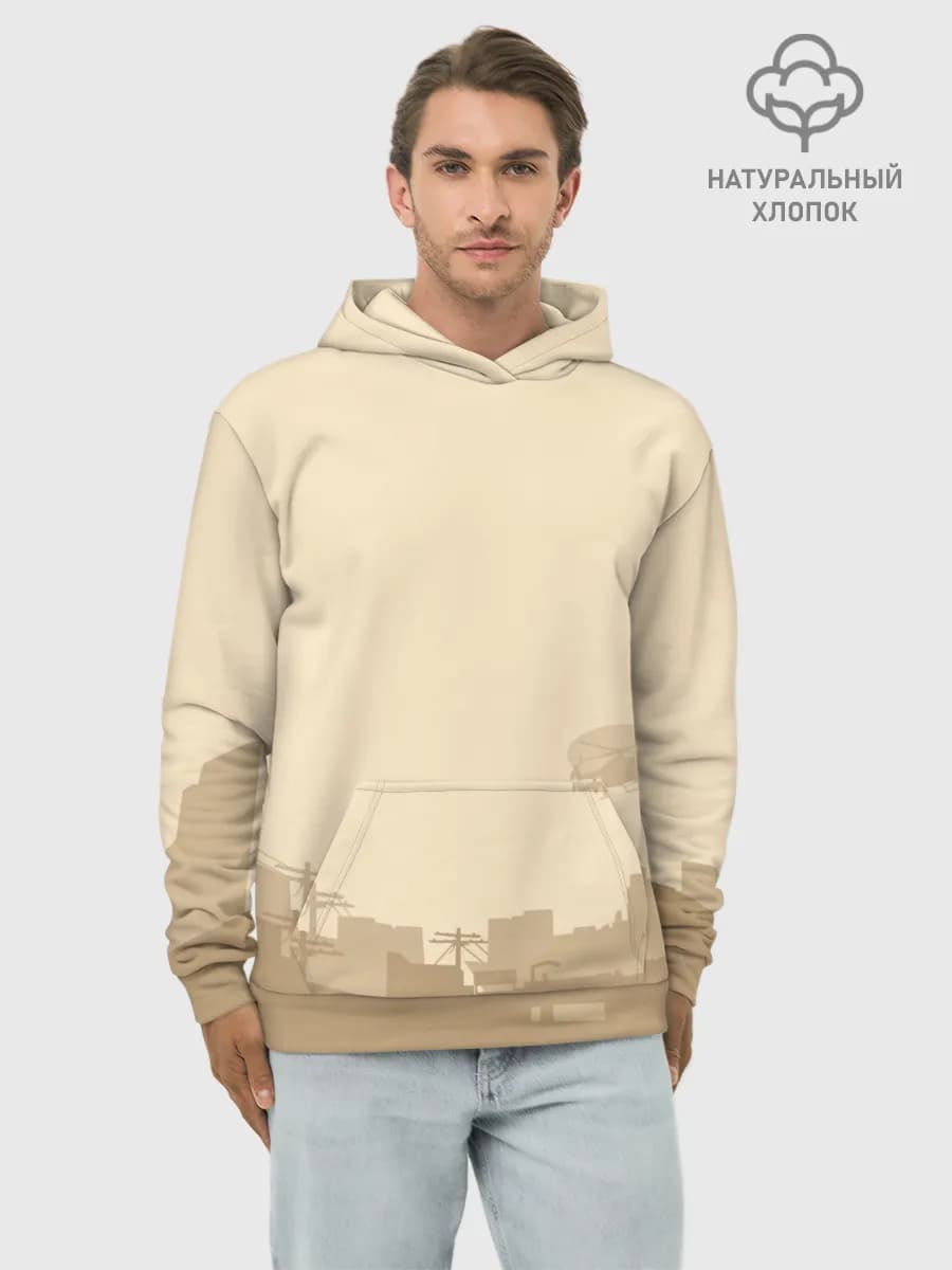 Худи мужской база хлопок