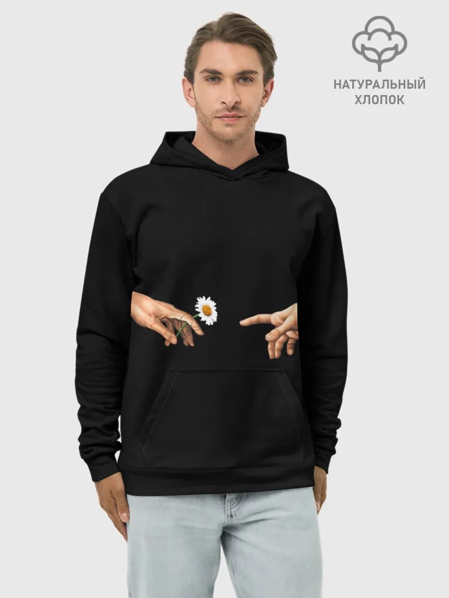 Худи мужской база хлопок