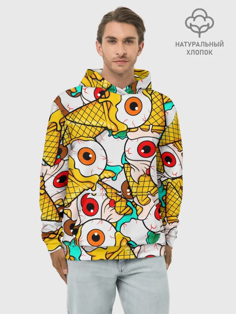 Худи мужской база хлопок