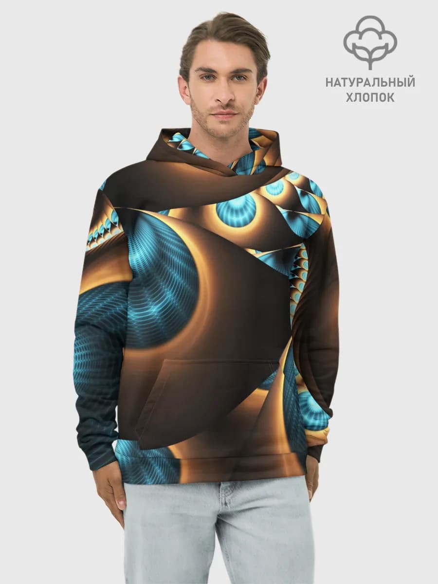 Худи мужской база хлопок