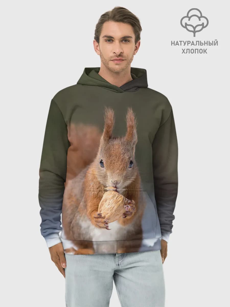 Худи мужской база хлопок