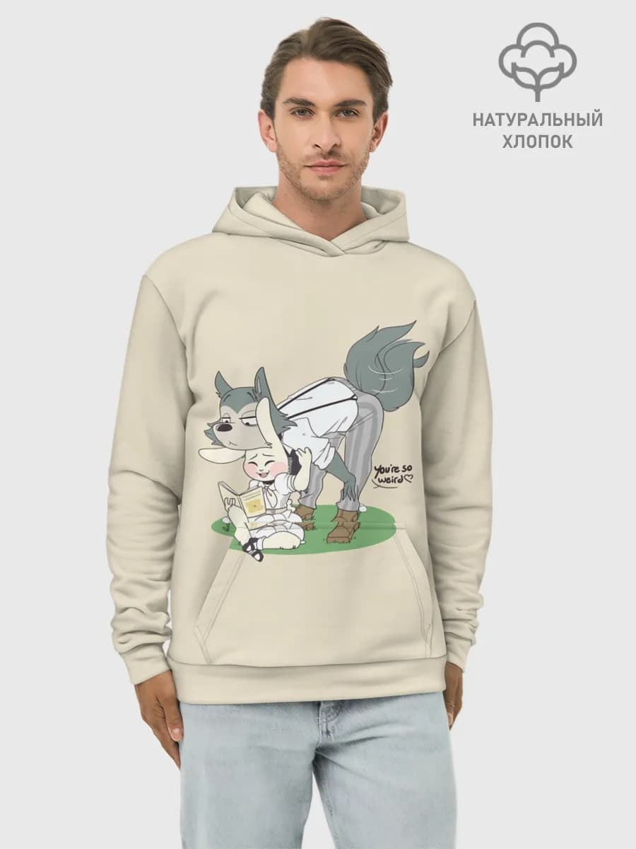 Худи мужской база хлопок