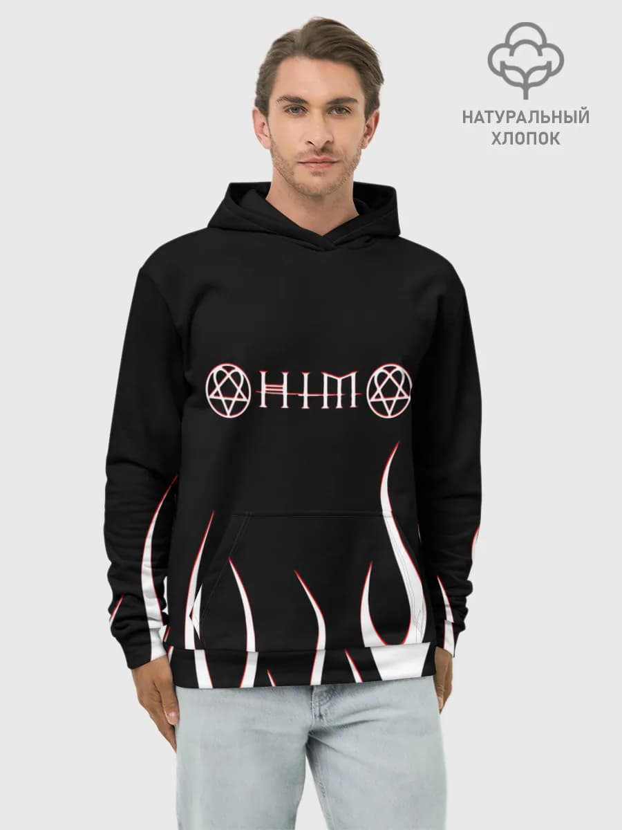 Худи мужской база хлопок