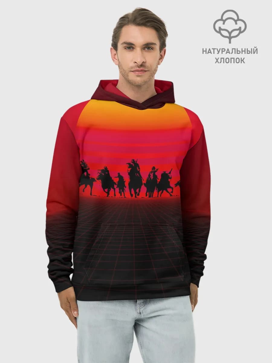 Худи мужской база хлопок