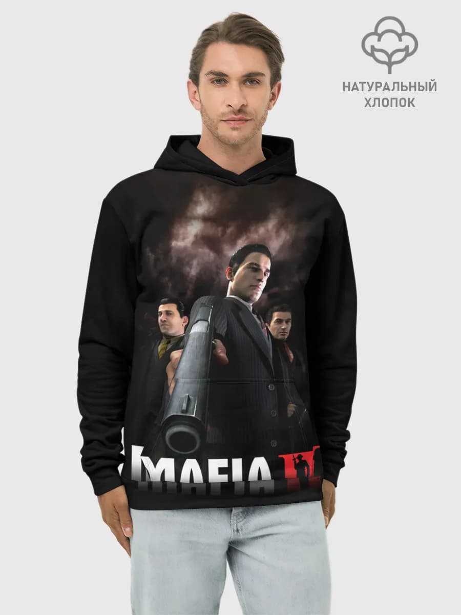 Худи мужской база хлопок