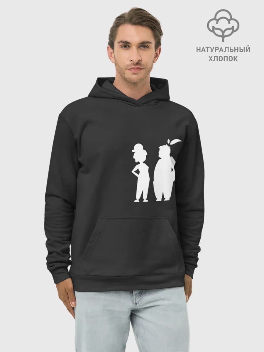 Худи мужской база хлопок
