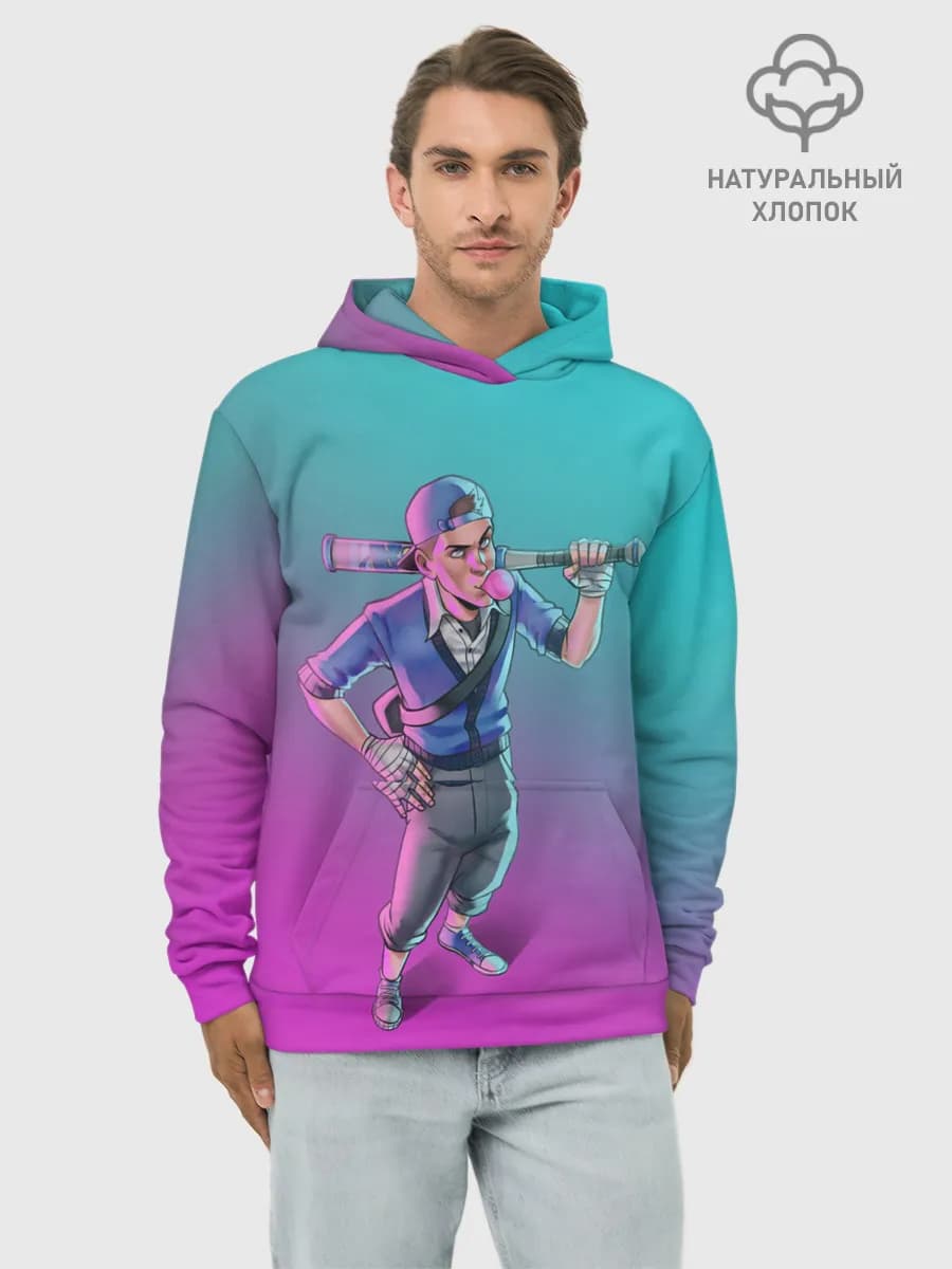 Худи мужской база хлопок