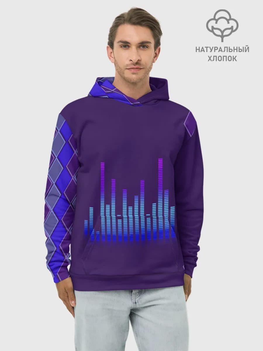 Худи мужской база хлопок