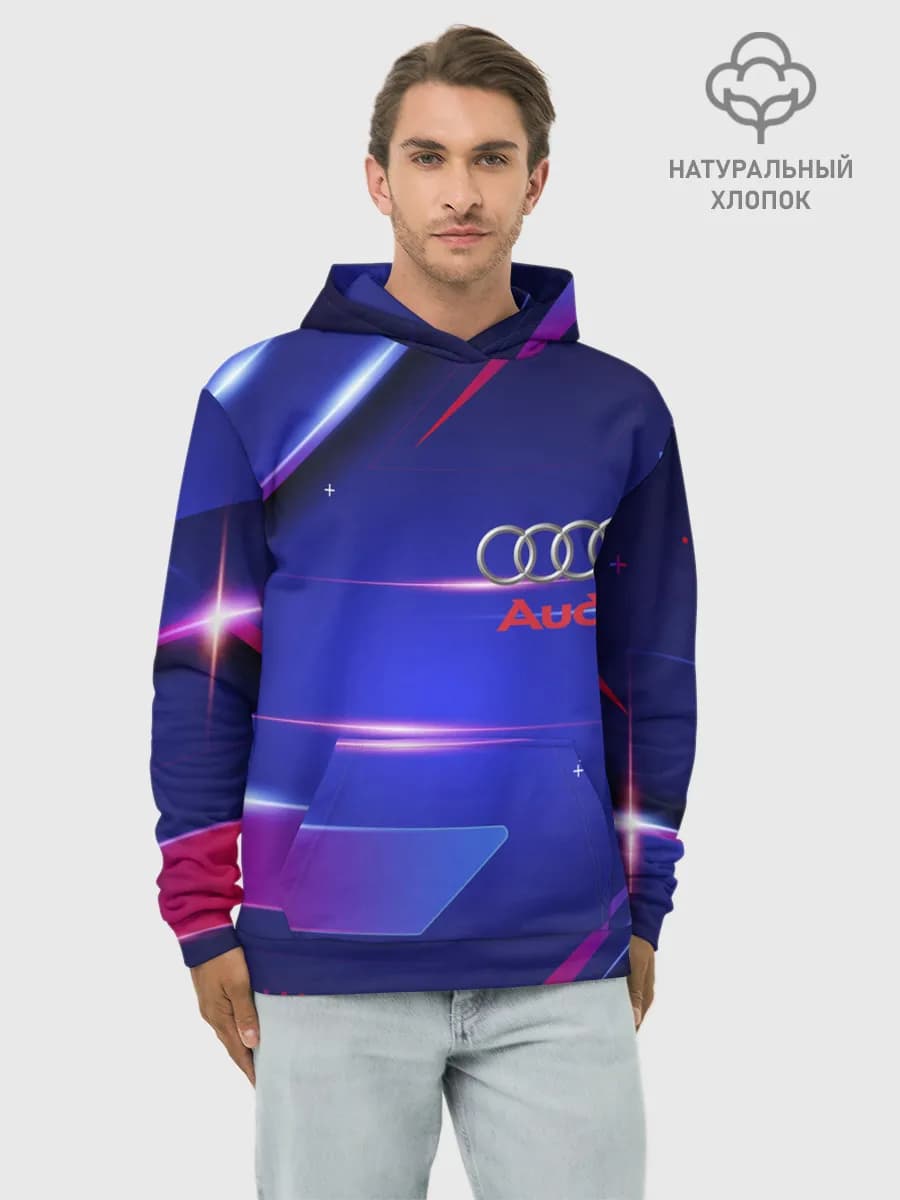 Худи мужской база хлопок